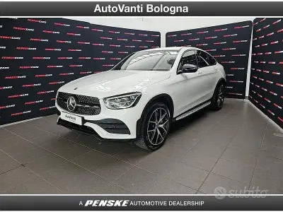 Usata Mercedes GLC220 Premium 194 CV (142 kW) 2021 Bianco Coupé