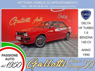 Usata Lancia Delta 140 CV (102 kW) 1990 Rosso Utilitaria