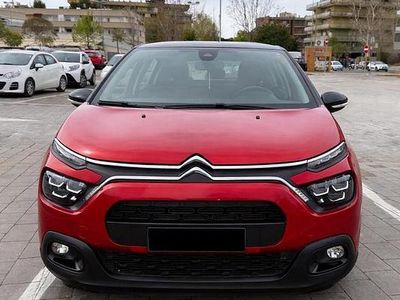 Usata Citroën C3 83 CV (61 kW) 2021 Rosso Utilitaria