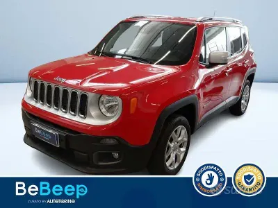 Usata Jeep Renegade Limited 140 CV (102 kW) 2018 Rosso pastello SUV