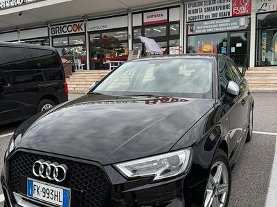 Usata Audi A3 Comfort 116 CV (85 kW) 2017 Nero Berlina