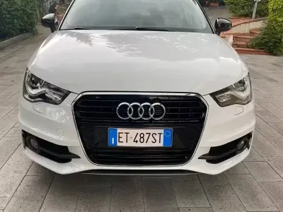Usata Audi A1 90 CV (66 kW) 2014 Bianco Utilitaria