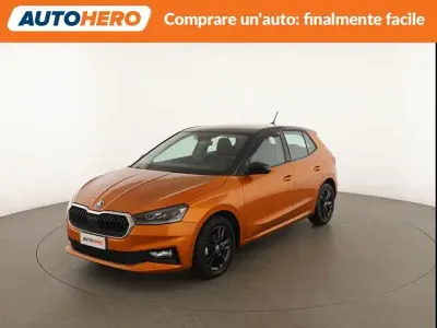 Usata Skoda Fabia Style 95 CV (69 kW) 2021 Arancio Utilitaria