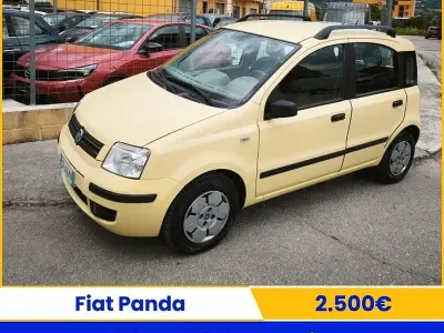 Usata Fiat Panda Dynamic 69 CV (50 kW) 2005 Giallo Utilitaria