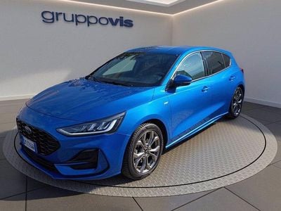 Usata Ford Focus ST-Line 125 CV (91 kW) 2023 Desert island blue Berlina