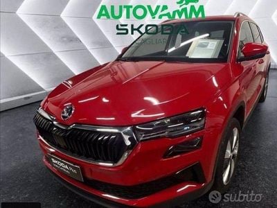 Usata Skoda Karoq Style 116 CV (85 kW) 2023 Rosso SUV