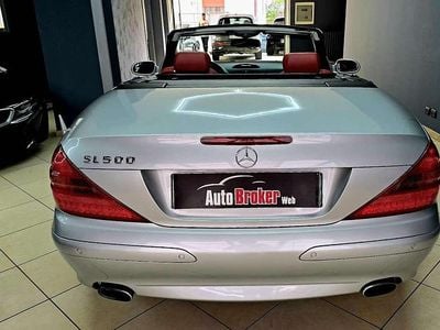 Usata Mercedes SL500 307 CV (225 kW) 2002 Argento Cabrio