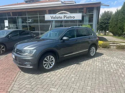 Usata VW Tiguan Business 150 CV (110 kW) 2019 Indium grey SUV