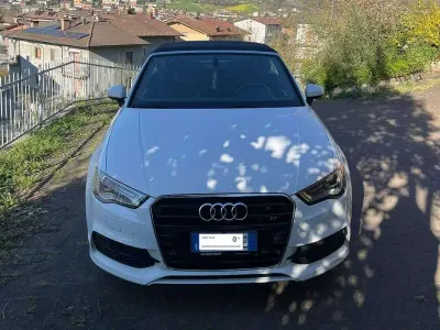 Usata Audi A3 Cabriolet Design 150 CV (110 kW) 2016 Bianco Cabrio