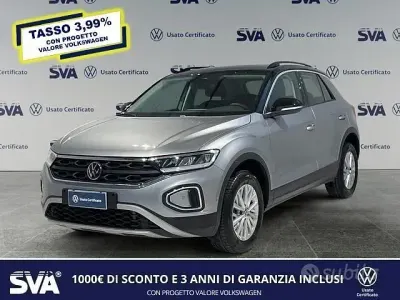 Usata VW T-Roc Life 150 CV (110 kW) 2025 Grigio SUV