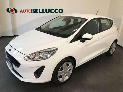 Usata Ford Fiesta Titanium 87 CV (63 kW) 2018 Bianco Utilitaria