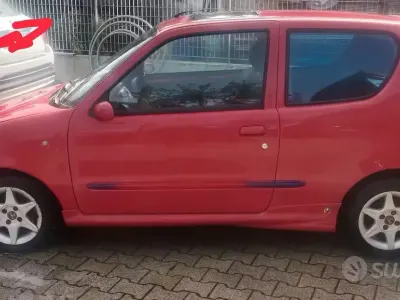 Usata Fiat Seicento Abarth 54 CV (39 kW) 2000 Rosso Utilitaria