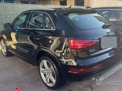Usata Audi Q3 Sport 120 CV (88 kW) 2018 Nero SUV