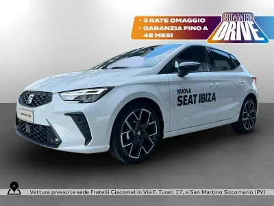 Nuova Seat Ibiza FR 95 CV (69 kW) 2026 Bianco nevada Utilitaria