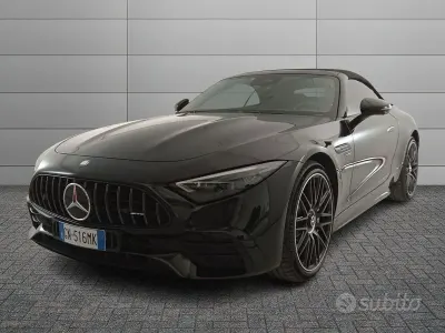 Usata Mercedes SL43 AMG Premium Plus 381 CV (280 kW) 2023 Nero Cabrio