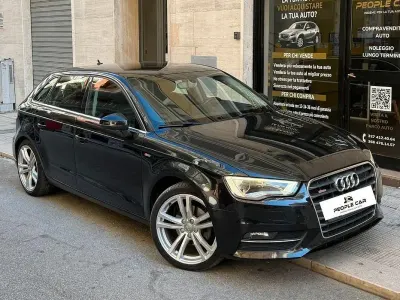 Usata Audi A3 Ambition 105 CV (77 kW) 2013 Nero Berlina