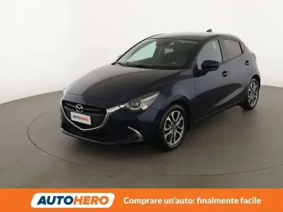 Usata Mazda 2 Exceed 90 CV (66 kW) 2018 Blu/azzurro Berlina