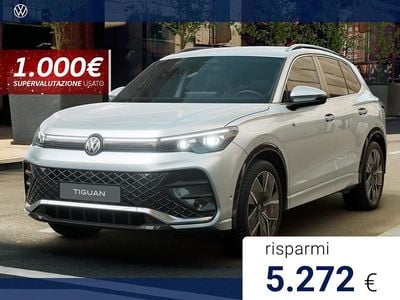 Nuova VW Tiguan R-line Plus 150 CV (110 kW) 2026 Dolomite silver metallizzato SUV
