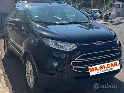 Usata Ford Ecosport Titanium 90 CV (66 kW) 2015 Nero SUV