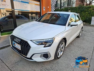 Usata Audi A3 150 CV (110 kW) 2022 Bianco Berlina
