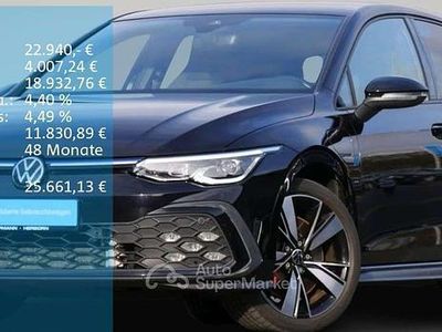 Usata VW Golf VIII GTE 150 CV (110 kW) 2022 Nero Berlina