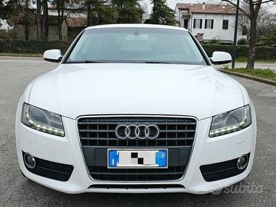 Usata Audi A5 Ambition 190 CV (139 kW) 2011 Bianco Coupé