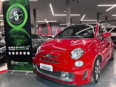 Usata Abarth 595C Turismo 160 CV (117 kW) 2014 Rosso Cabrio