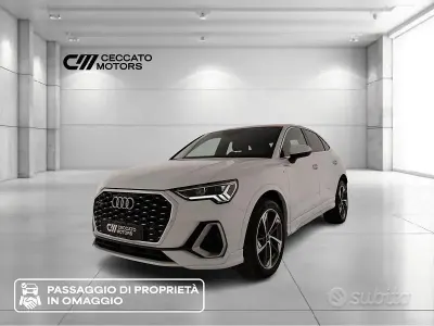Usata Audi Q3 Sportback S-Line 150 CV (110 kW) 2021 Bianco SUV