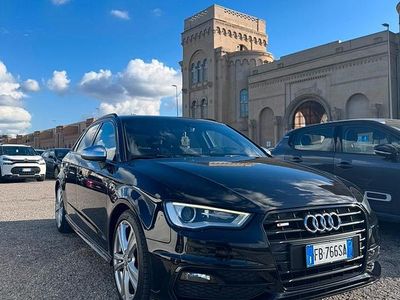Usata Audi A3 S-Line 150 CV (110 kW) 2015 Nero Berlina