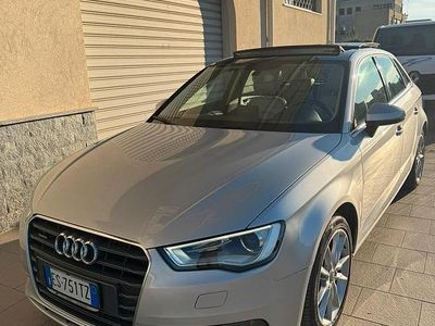 Usata Audi A3 Attraction 150 CV (110 kW) 2013 Grigio Berlina