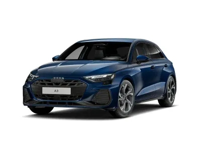 Nuova Audi A3 S-Line 204 CV (150 kW) 2026 Blu ascari metallizzato Berlina