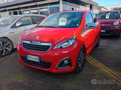 Usata Peugeot 108 69 CV (50 kW) 2018 Rosso Utilitaria
