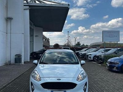 Usata Ford Fiesta Titanium 85 CV (62 kW) 2018 Bianco Utilitaria