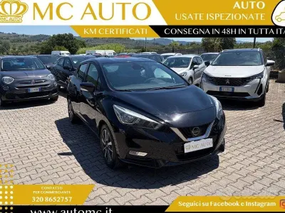 Usata Nissan Micra Acenta 71 CV (52 kW) 2018 Nero Utilitaria