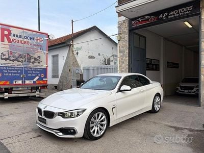 Usata BMW 430 Cabriolet Luxury Line 252 CV (185 kW) 2017 Bianco Cabrio