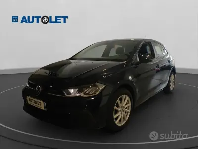 Usata VW Polo Comfortline 80 CV (58 kW) 2023 Nero Utilitaria