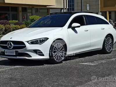 Käytetty Mercedes CLA180 Shooting Brake 136 HP (100 kW) 2020 Valkoinen Farmari