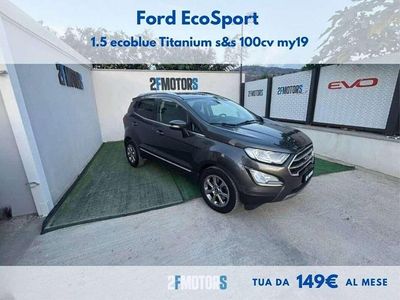 Usata Ford Ecosport Titanium 100 CV (73 kW) 2020 Grigio SUV