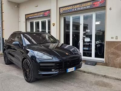 Usata Porsche Cayenne Turbo 549 CV (403 kW) 2019 Blu SUV