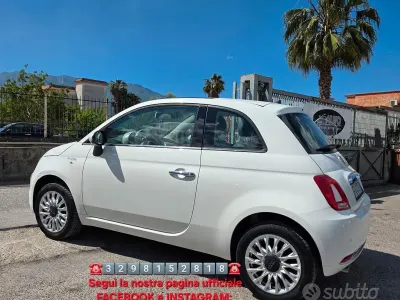 Usata Fiat 500 Lounge 69 CV (50 kW) 2019 Bianco Berlina