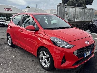 Usata Hyundai i10 Prime 66 CV (48 kW) 2020 Rosso Utilitaria