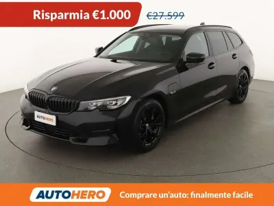Usata BMW 320e Sport Line 204 CV (150 kW) 2022 Nero Station wagon