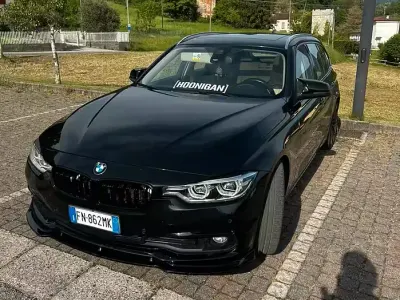 Käytetty BMW 320 Luxury Line 190 HP (139 kW) 2018 Musta Farmari
