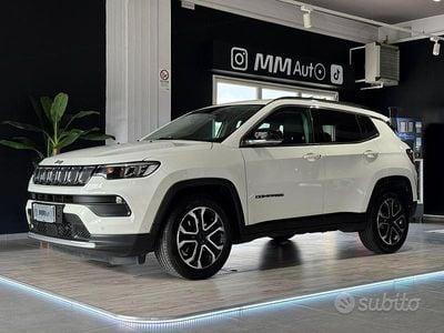 Bianco Usata 2021 Jeep Compass Limited SUV | 20.900 € (Buon prezzo)