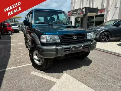 Usata Hyundai Galloper 100 CV (73 kW) 2001 Blu SUV