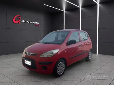 Usata Hyundai i10 66 CV (48 kW) 2009 Rosso Utilitaria