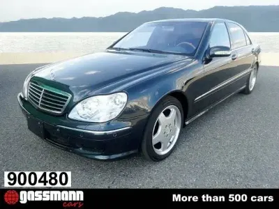Usata Mercedes S55 AMG AMG 360 CV (264 kW) 2001 Nero Berlina