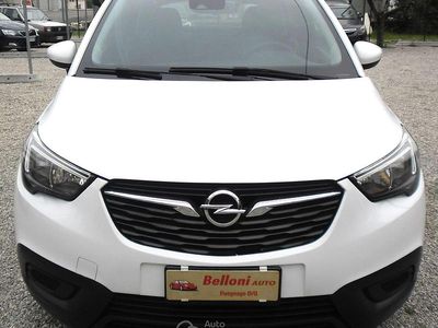 Usata Opel Crossland X 82 CV (60 kW) 2018 Bianco SUV