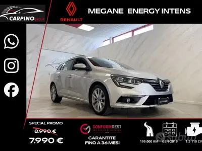 Usata Renault Mégane GrandTour Intens 110 CV (80 kW) 2019 Grigio Station wagon