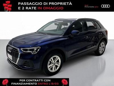Usata Audi Q3 Business 150 CV (110 kW) 2023 Blu navarra metallizzato SUV